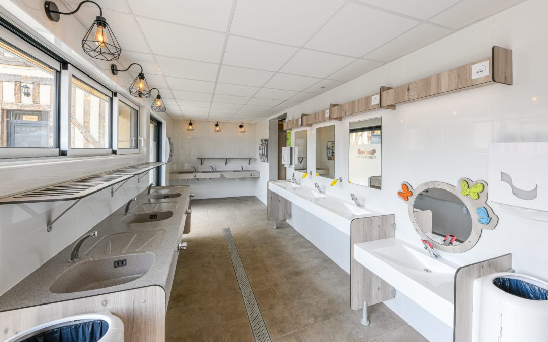 Installations modernes au Camping familial Lac Amance