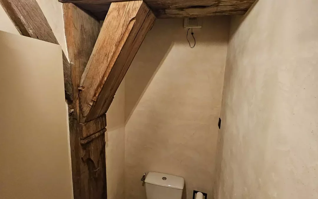 Toilettes au gîte à Troyes