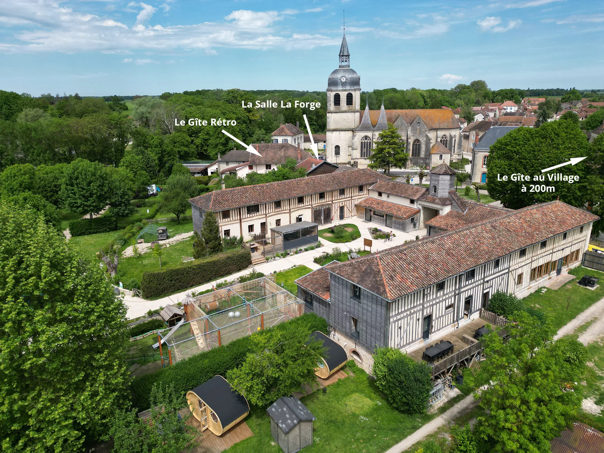 2 gites avec la forge